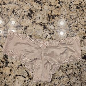 Victoria's Secret Lace Trim Panties - Cream NWOT